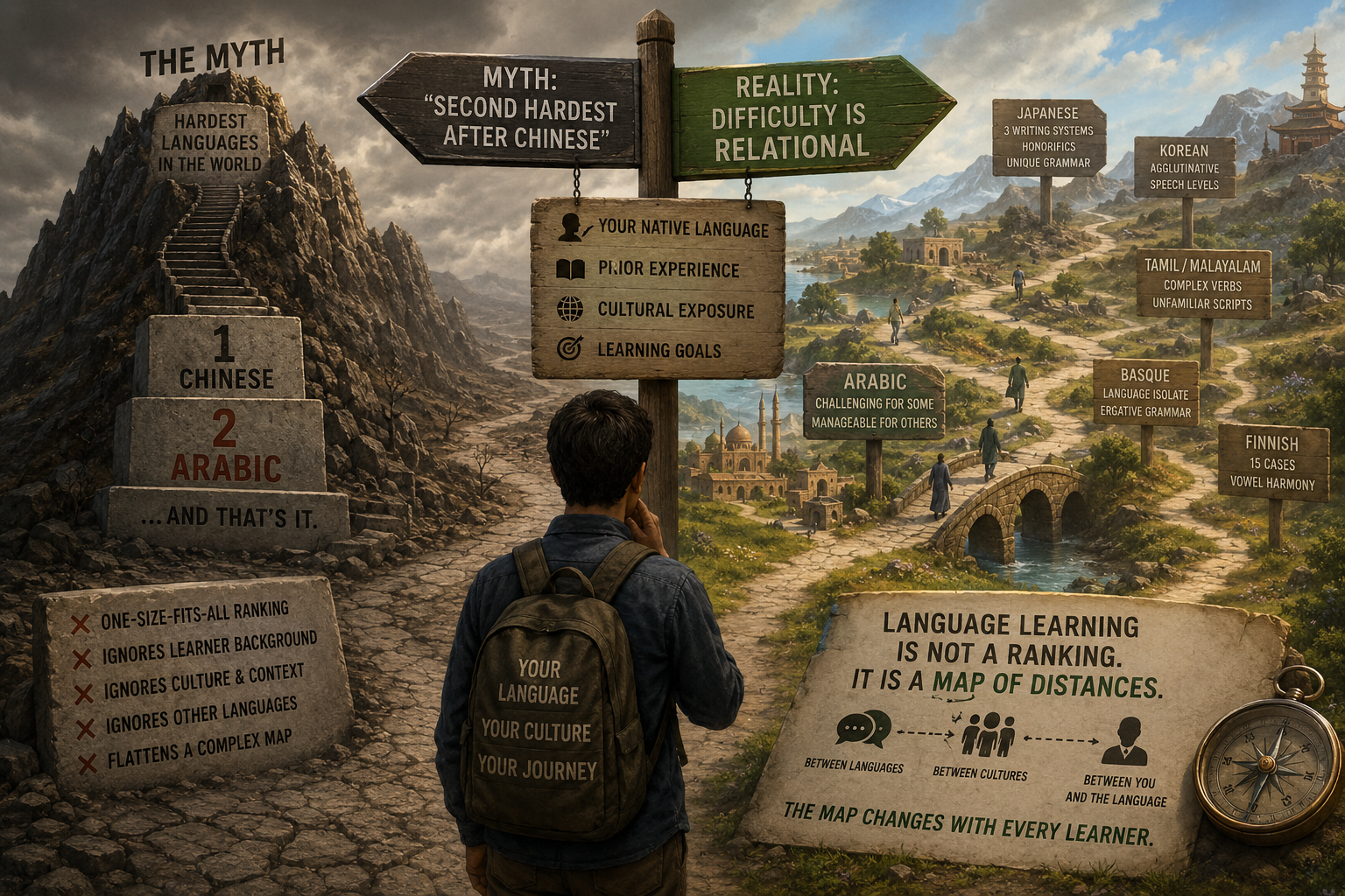 The Myth of Arabic as “The Second Hardest Language in the World”