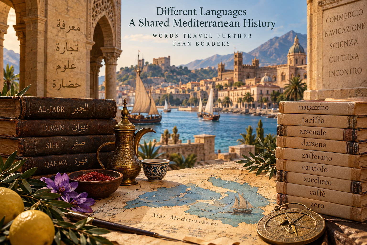 Arabic influence on Italian language and Mediterranean culture